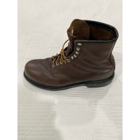 Men\'s Red Wing 2233 SuperSole 8 inch Safety Toe Lace-Up Work Lug Sole Boots 15 D main image 6